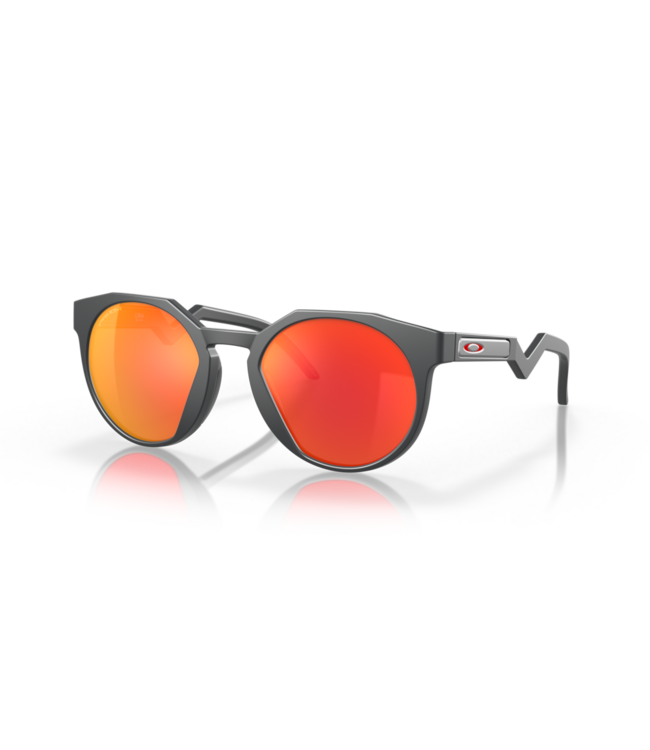 OAKLEY HSTN MATTE CARBON SUNGLASSES w/ PRIZM RUBY LENS 2022