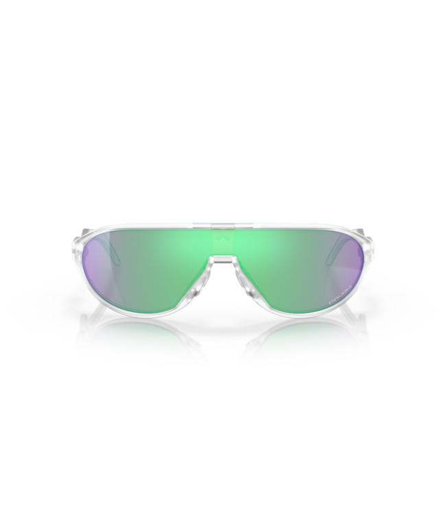 OAKLEY CMDN MATTE CLEAR SUNGLASSES w/ PRIZM ROAD JADE LENS 2022
