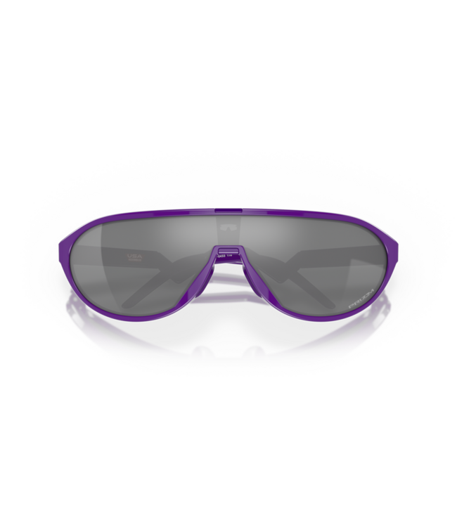 OAKLEY CMDN ELECTRIC PURPLE SUNGLASSES w/ PRIZM BLACK LENS