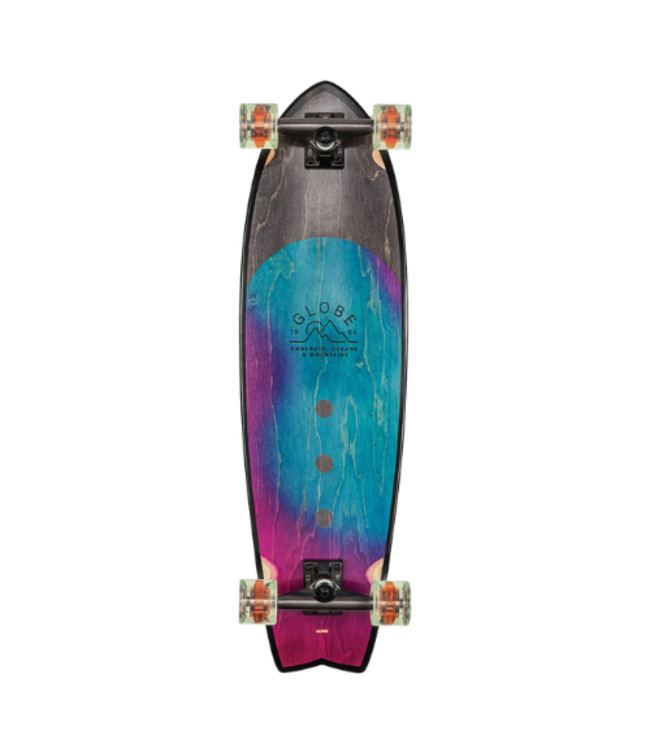 GLOBE LONGBOARD COMPLETE CHROMATIC WASHED AQUA