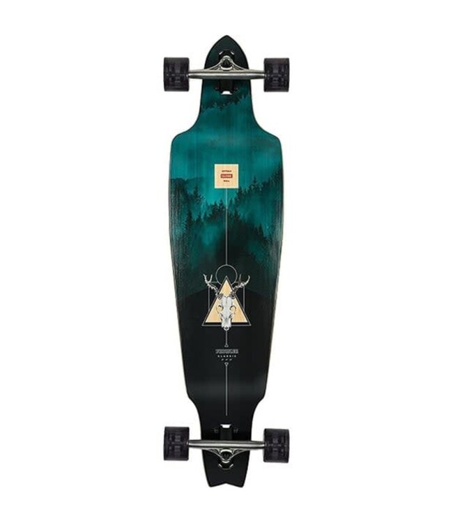 GLOBE LONGBOARD COMPLETE PROWLER CLASSIC BAMBOO/BLUE MOUNTAINS