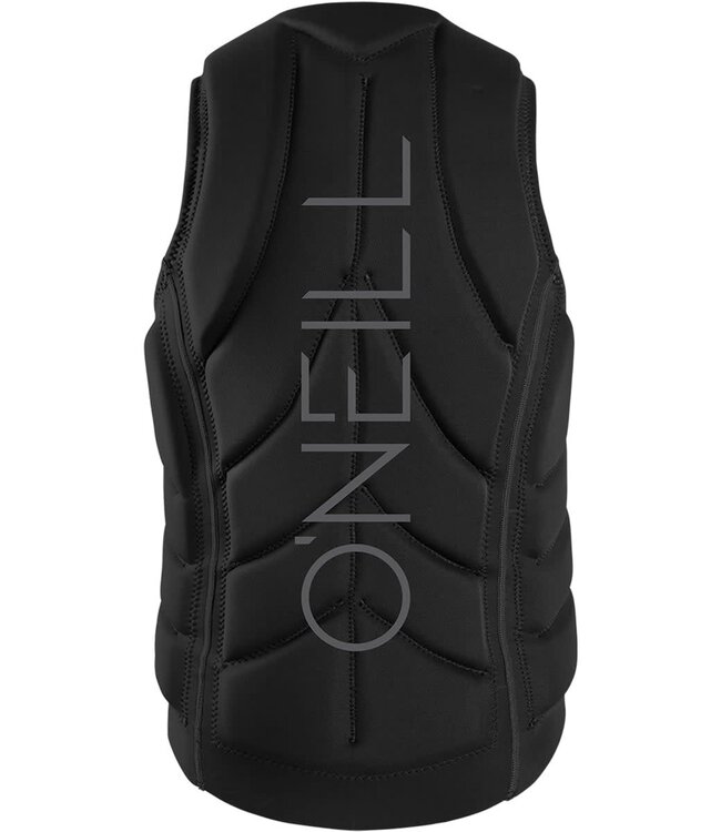 O'NEILL MENS SLASHER FULL-ZIP COMP VEST BLK/BLK 2022