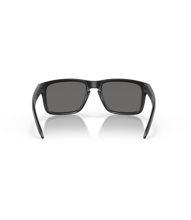 OAKLEY HOLBROOK MATTE BLK SUNGLASSES w/ POSI RED IRID LENS