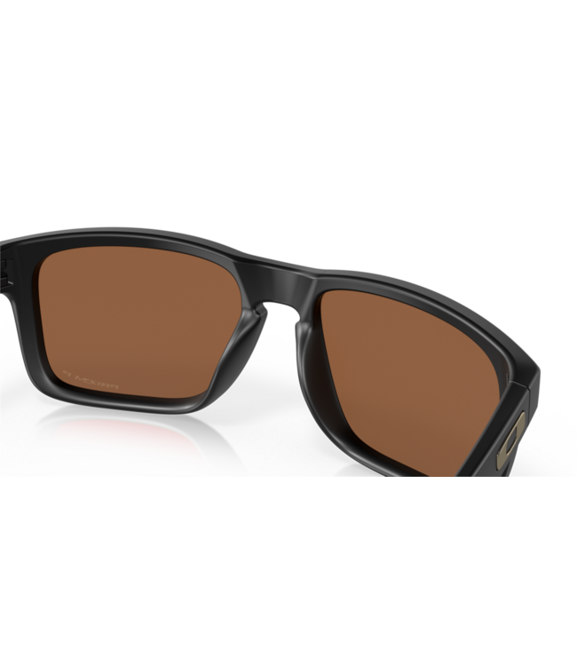OAKLEY HOLBROOK MATTE BLACK SUNGLASSES w/ PRIZM TUNG POLAR LENS
