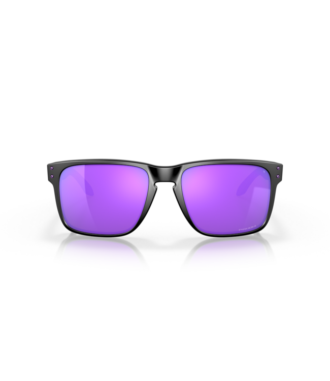 OAKLEY HOLBROOK XL MATTE BLK SUNGLASSES w/ PRIZM VIOLET LENS