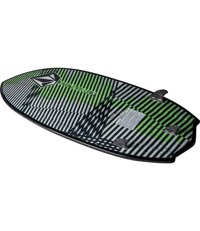 RONIX  VOLCOM CONDUCTOR  WAKESURF BOARD WHITE/BLACK PLASMA 2022