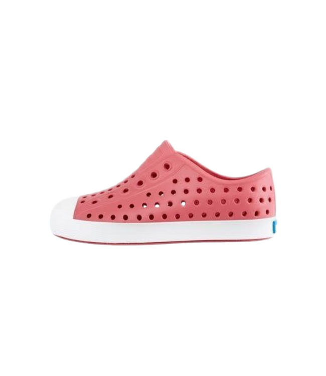 NATIVE JEFFERSON CHILD SHOE CLOVER PINK/SHELL WHITE