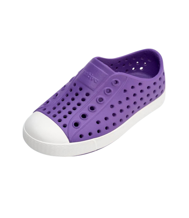 NATIVE CHILD JEFFERSON SHOE STARFISH PURPLE/SHELL WHITE