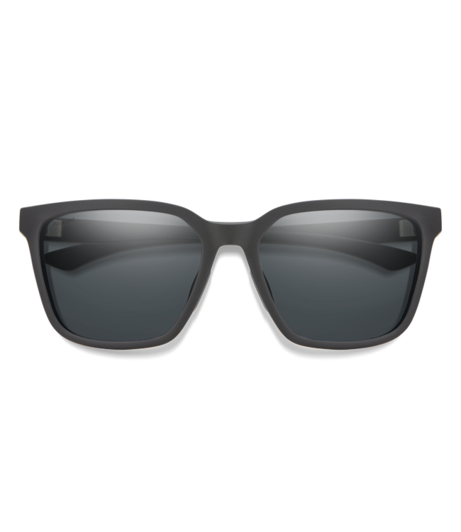SMITH SHOUTOUT CORE MATTE BLACK SUNGLASSES w/ POLAR GREY