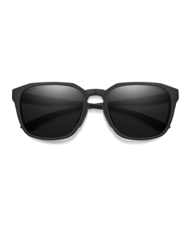 SMITH CONTOUR MATTE BLACK SUNGLASSES W/CHROMAPOP POLARIZED BLACK LENS