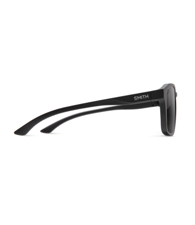 SMITH CONTOUR MATTE BLACK SUNGLASSES W/CHROMAPOP POLARIZED BLACK LENS