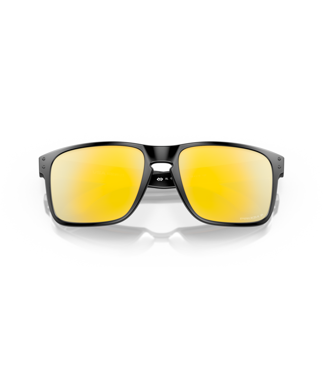 OAKLEY HOLBROOK XL MATTE BLK SUNGLASSES w/ PRIZM 24K PLR LENS