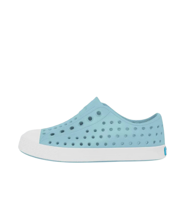 NATIVE CHILD JEFFERSON SHOE SKY BLUE/SHELL WHITE
