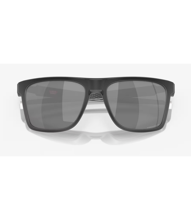 OAKLEY LEFFINGWELL MATTE BLACK INK SUNGLASSES w/PRIZM BLACK POLARIZED LENS