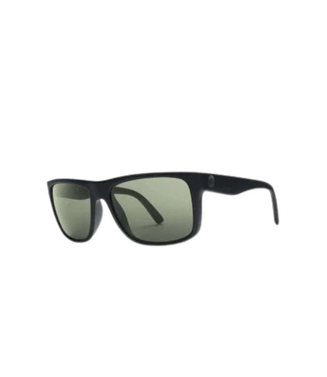 ELECTRIC SWINGARM XL MATTE BLACK SUNGLASSES w/ GREY LENS
