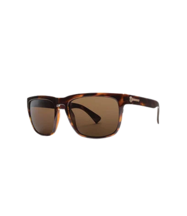 ELECTRIC KNOXVILLE GLOSS TORT SUNGLASSES w/ BRONZE POLAR LENS