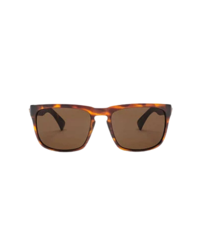 ELECTRIC KNOXVILLE MATTE TORT SUNGLASSES w/ BRONZE LENS