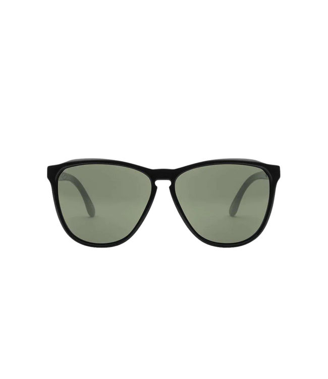ELECTRIC ENCELIA GLOSS BLACK SUNGLASSES w/ GREY LENS