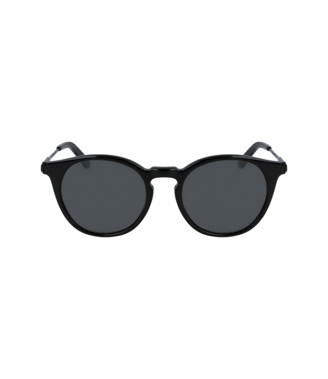 DRAGON HYPE SHINY BLACK SUNGLASSES w/ LL SMOKE POLAR LENS