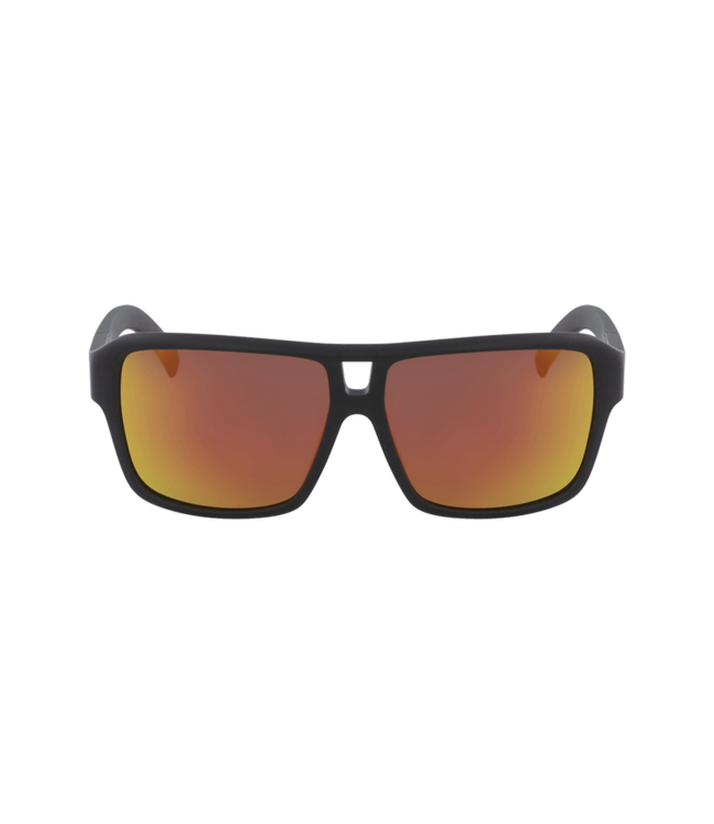 DRAGON THE JAM MATTE BLACK SUNGLASSES w/ LL RED ION LENS