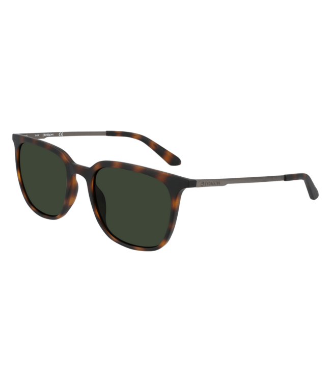 DRAGON ZIGGY MATTE TORT SUNGLASSES w/ LL G15 LENS