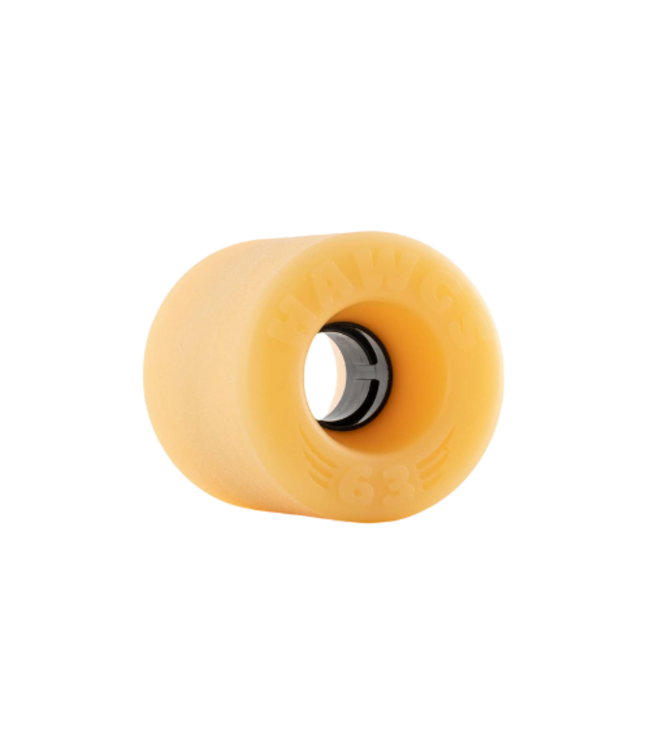 LANDYACHTZ DOOZIES 63MM LONGBOARD WHEEL 78A MANGO ORANGE