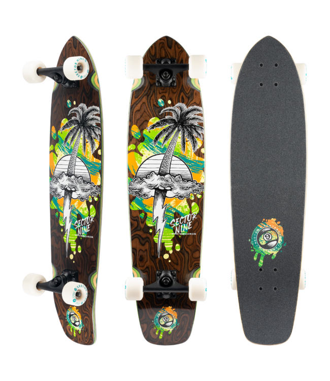 SECTOR 9 STRAND SQUALL LONGBOARD COMPLETE 34"