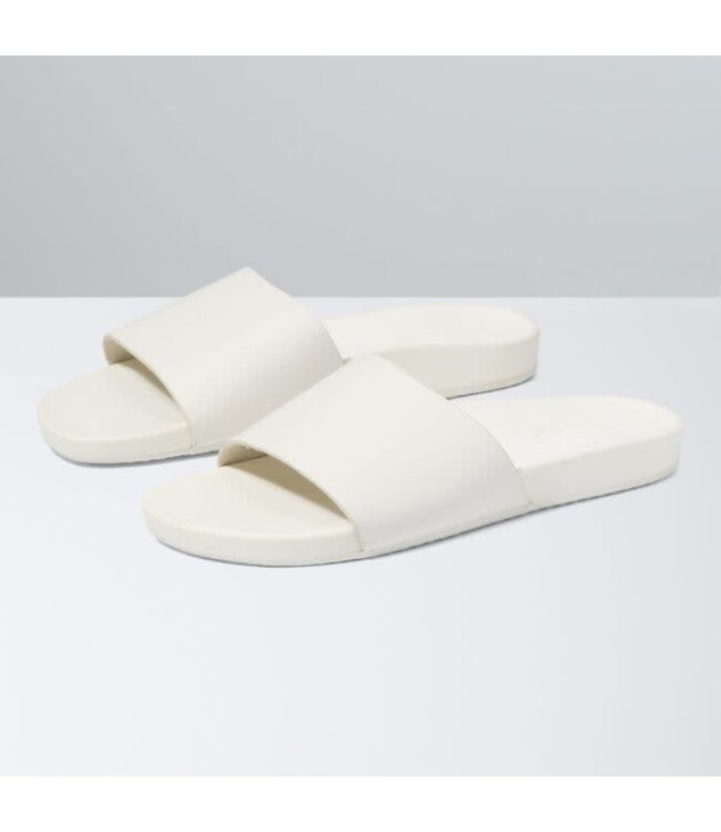 VANS WOMES DECON SLIP SANDAL LEATHER MARSHMALLOW