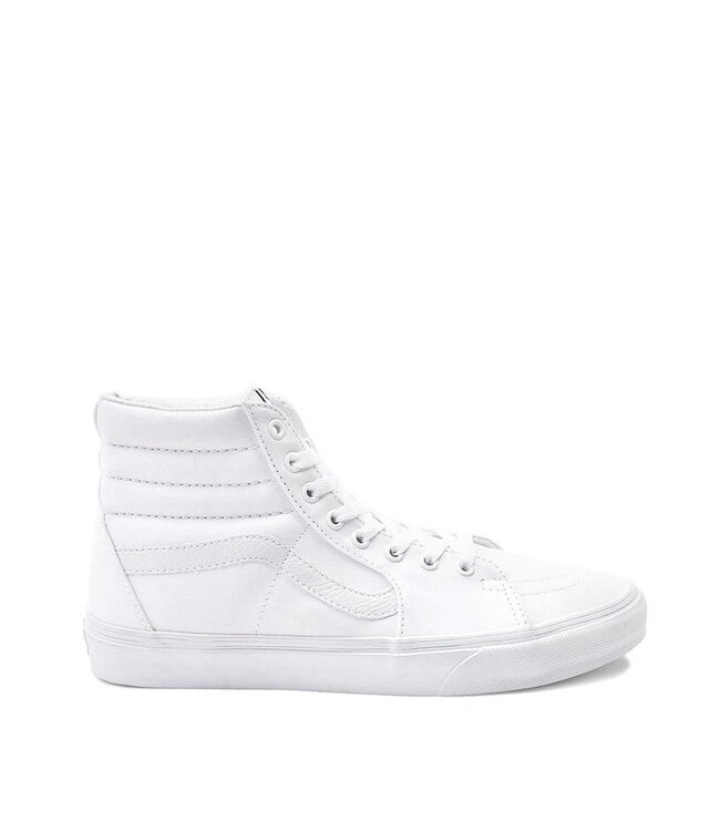 VANS MENS SKATE SK8-HI SHOES WHITE