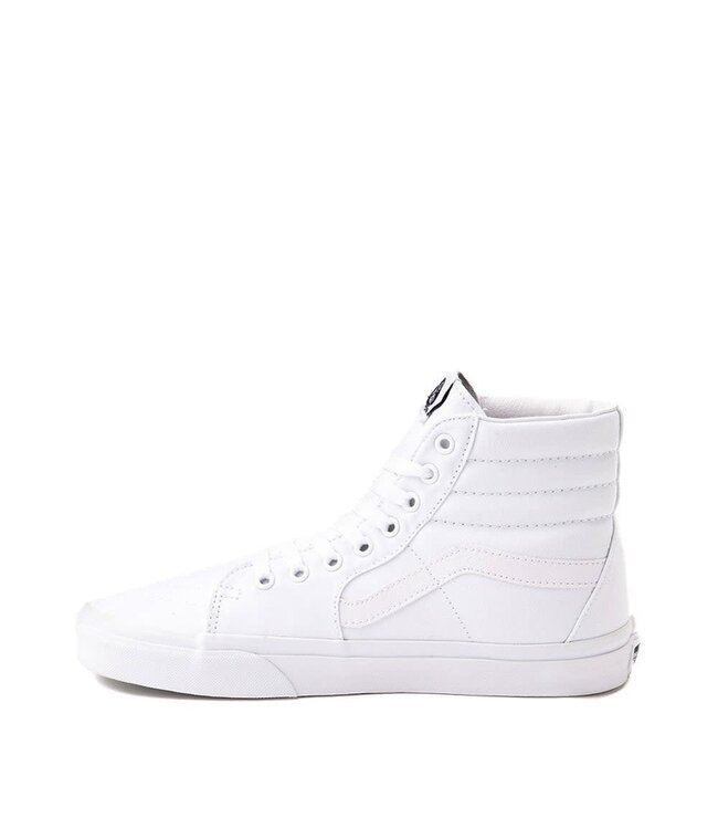 VANS MENS SKATE SK8-HI SHOES WHITE