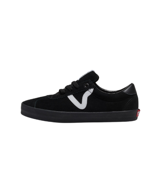 VANS WOMENS SPORT SHOE SUEDE BLACK