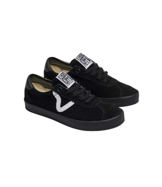 VANS WOMENS SPORT SHOE SUEDE BLACK