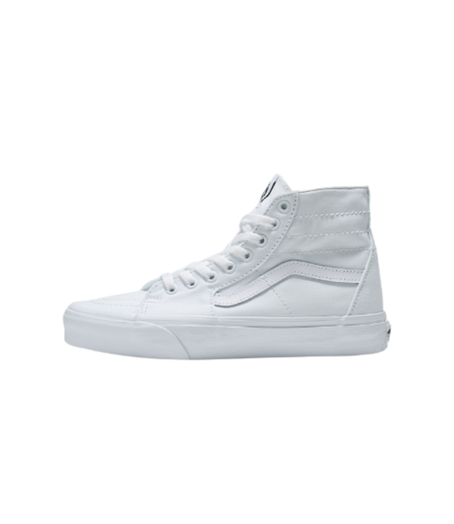 VANS WOMENS SK8-HI TAPERED SHOE CANVAS TRUE WHITE