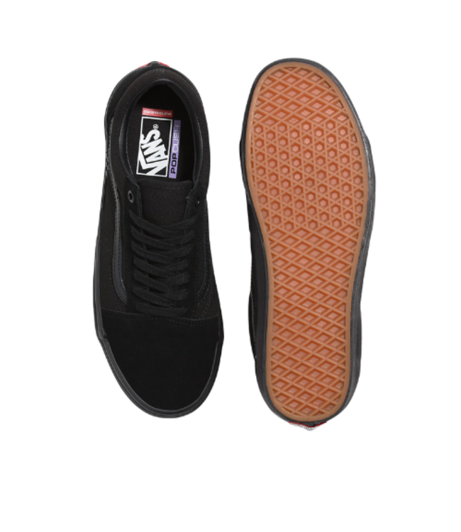 VANS MENS OLD SKOOL SHOE BLACK/BLACK