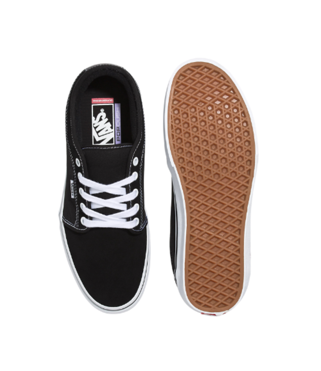 VANS MENS SKATE CHUKKA LOW SHOE CRYOVR (Y28) BLACK/WHITE