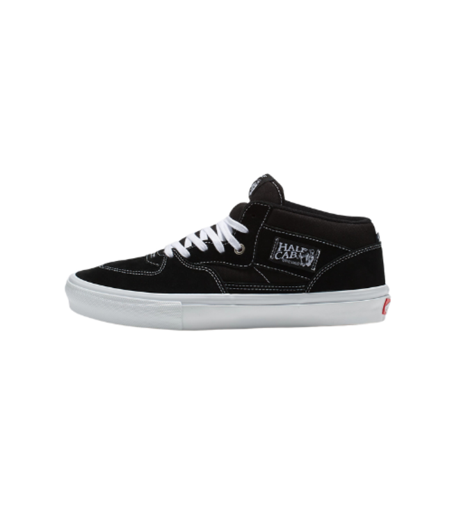 VANS SKATE HALF CAB SHOE BLACK/WHITE