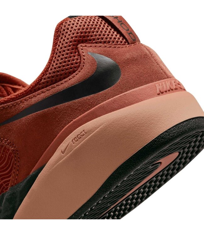 NIKE SB MENS ISHOD SHOE RUGGED ORANGE/BLACK-MINERAL CLAY-BLACK