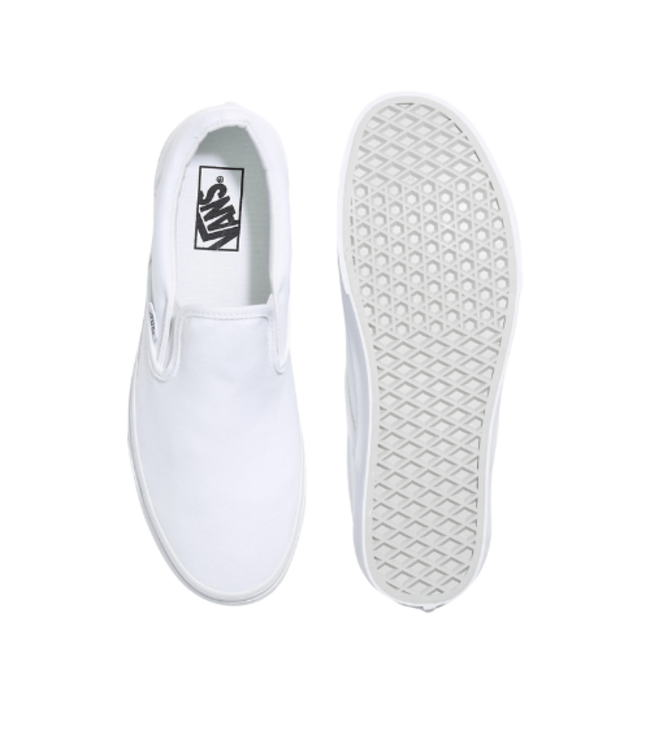 VANS CLASSIC SLIP-ON SHOE TRUE WHITE