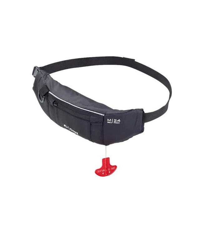 OCEAN LINEAGE ONYX M-24 INFLATABLE BELT PACK BLACK