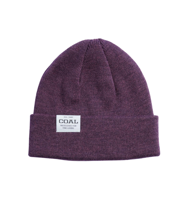 COAL THE UNIFORM LOW BEANIE AUBERGINE OS 2023