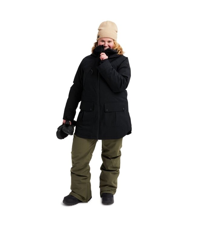 BURTON WMNS PROWESS JACKET TRUE BLACK 2023