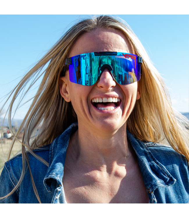 PIT VIPER THE ABSOLUTE LIBERTY SINGLE WIDE POLARIZED SUNGLASSES