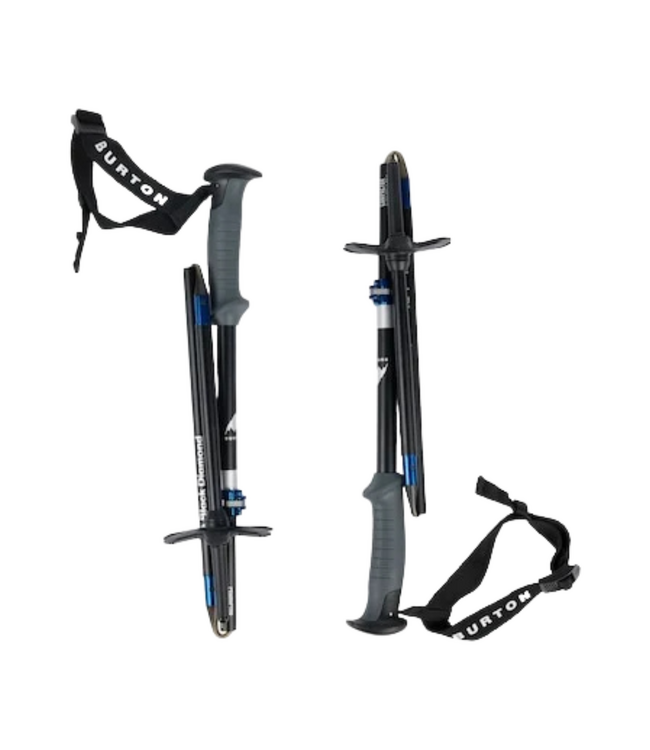 BURTON BD COMPACTOR POLE SNOWBOARD BLACK/BLUE 2023