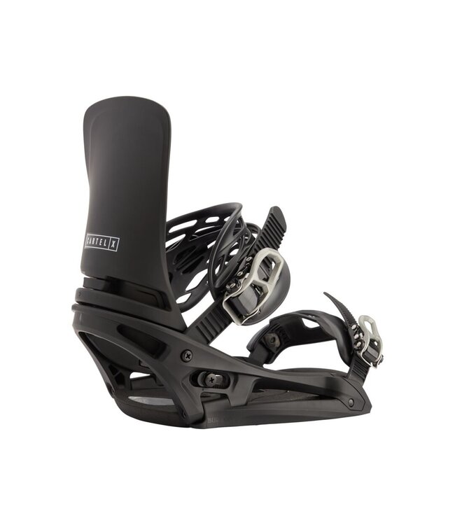 BURTON CARTEL X EST SNOWBOARD BINDINGS BLACK 2026