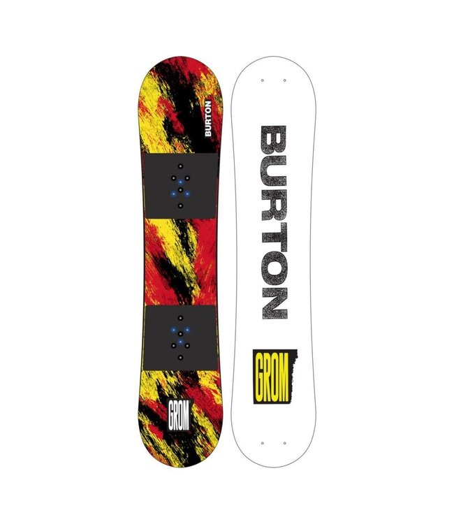 BURTON KIDS GROM SNOWBOARD KETCHUP/MUSTARD 2023