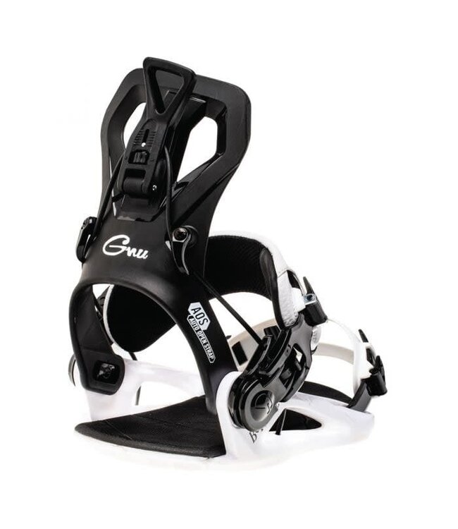 GNU B-REAL SNOWBOARD BINDINGS WHITE 2023