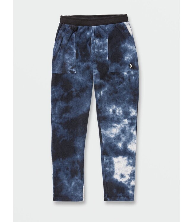 VOLCOM BOYS YOUTH POLAR FLEECE PANT STORM TIE-DYE 2023