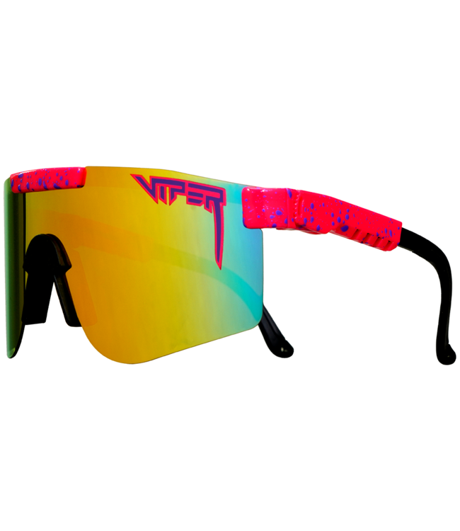 PIT VIPER THE RADICAL ORIGINAL DOUBLE WIDE SUNGLASSES POLAR