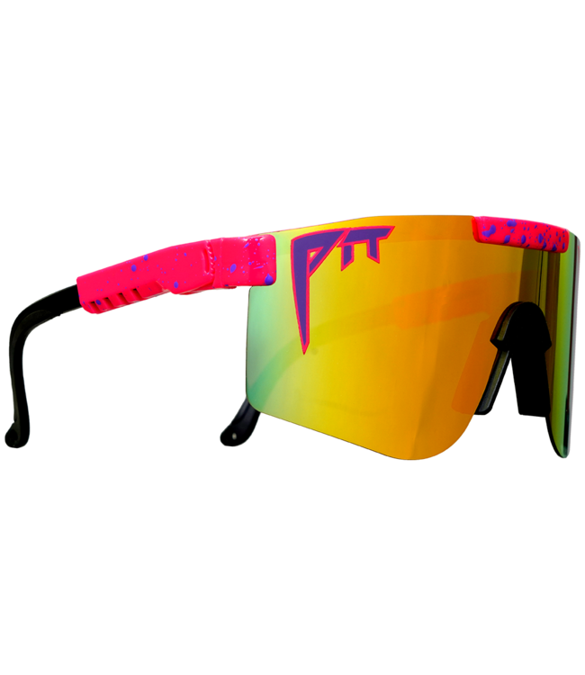 PIT VIPER THE RADICAL ORIGINAL DOUBLE WIDE SUNGLASSES POLAR