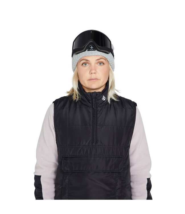 VOLCOM WOMENS PACKABLE PUFF VEST BLACK 2023